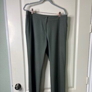 Karen Kane Green/Gray trouser size 12
